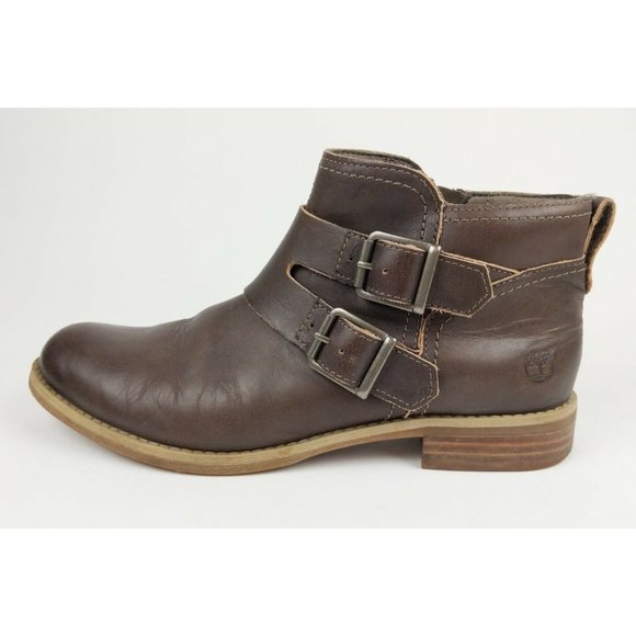 Timberland Earthkeepers 3114 Savin Hill Double Buckle Ankle Boots, Women's US 9 - Picture 9 of 12